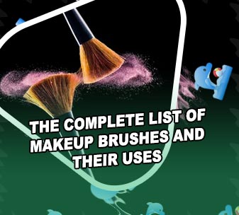 Beautiful makeup brushes