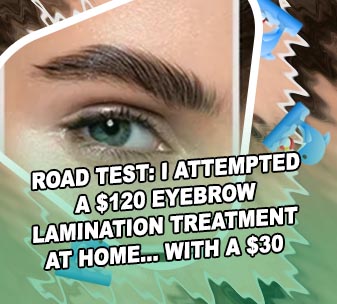 Diy laminated brows