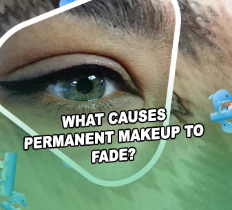 Faded permanent eyeliner