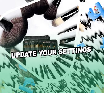 Mac makeup brush set