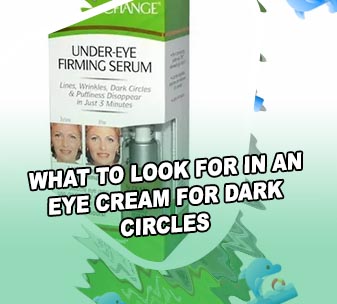Under eye serum for dark circles