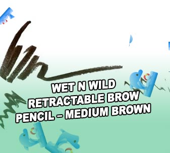 Wet n wild dark brown eyebrow pencil